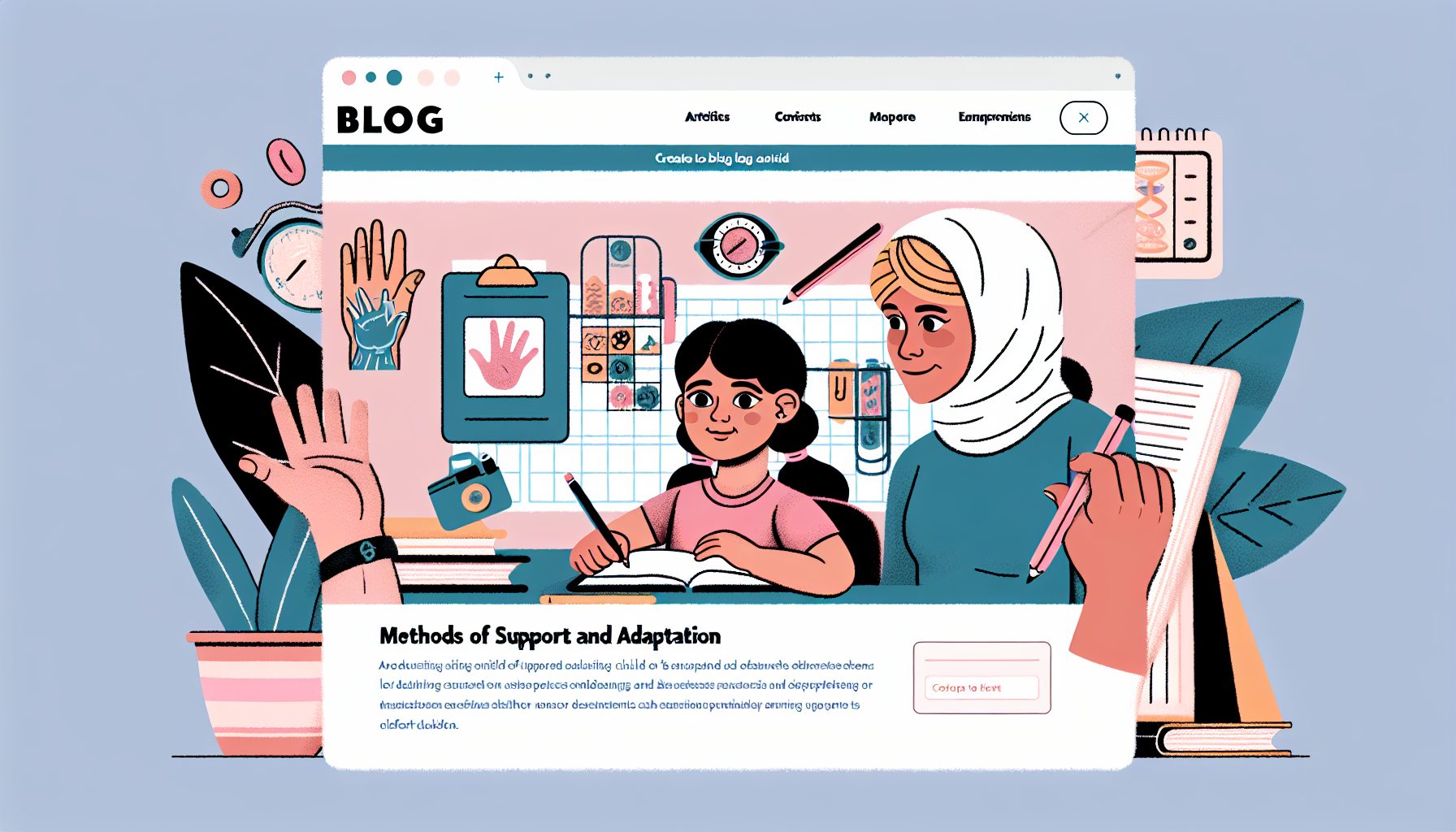 Методы поддержки и адаптации