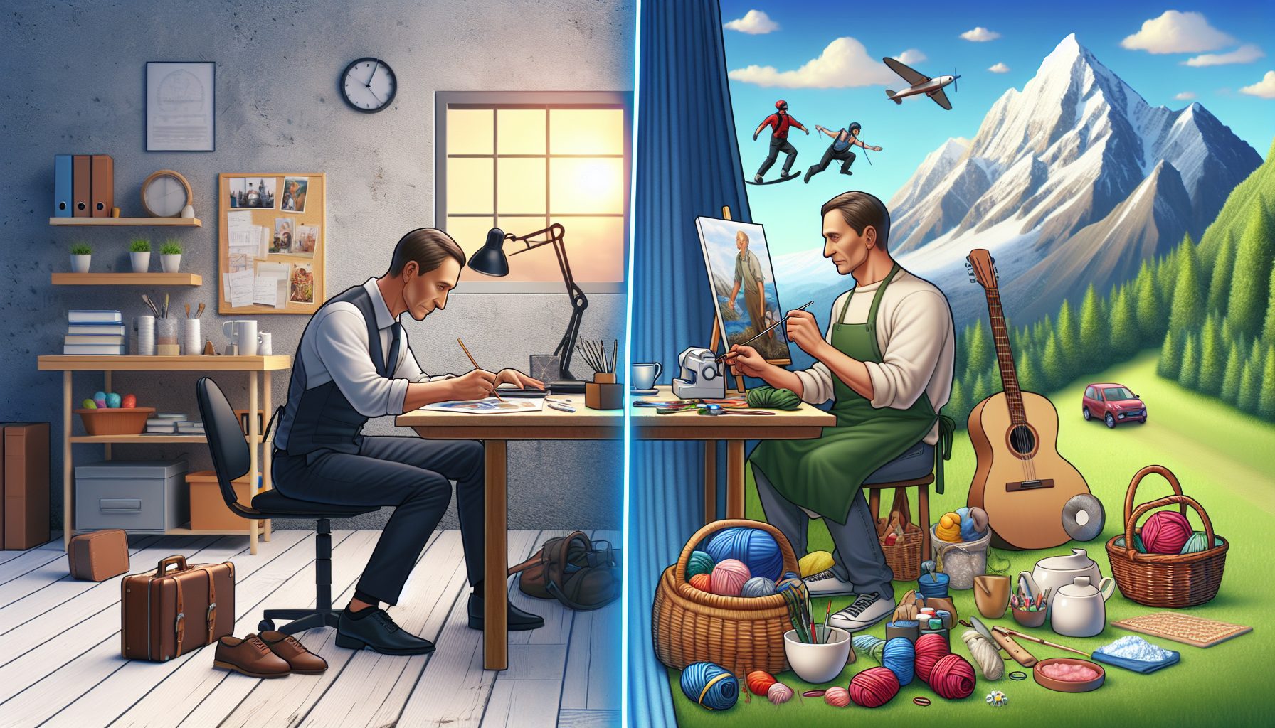 Баланс между хобби и профессиональной деятельностью