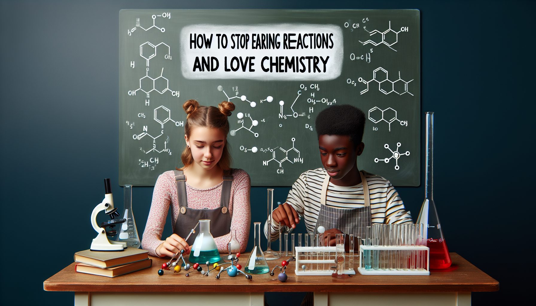 Как перестать бояться реакции и полюбить химию