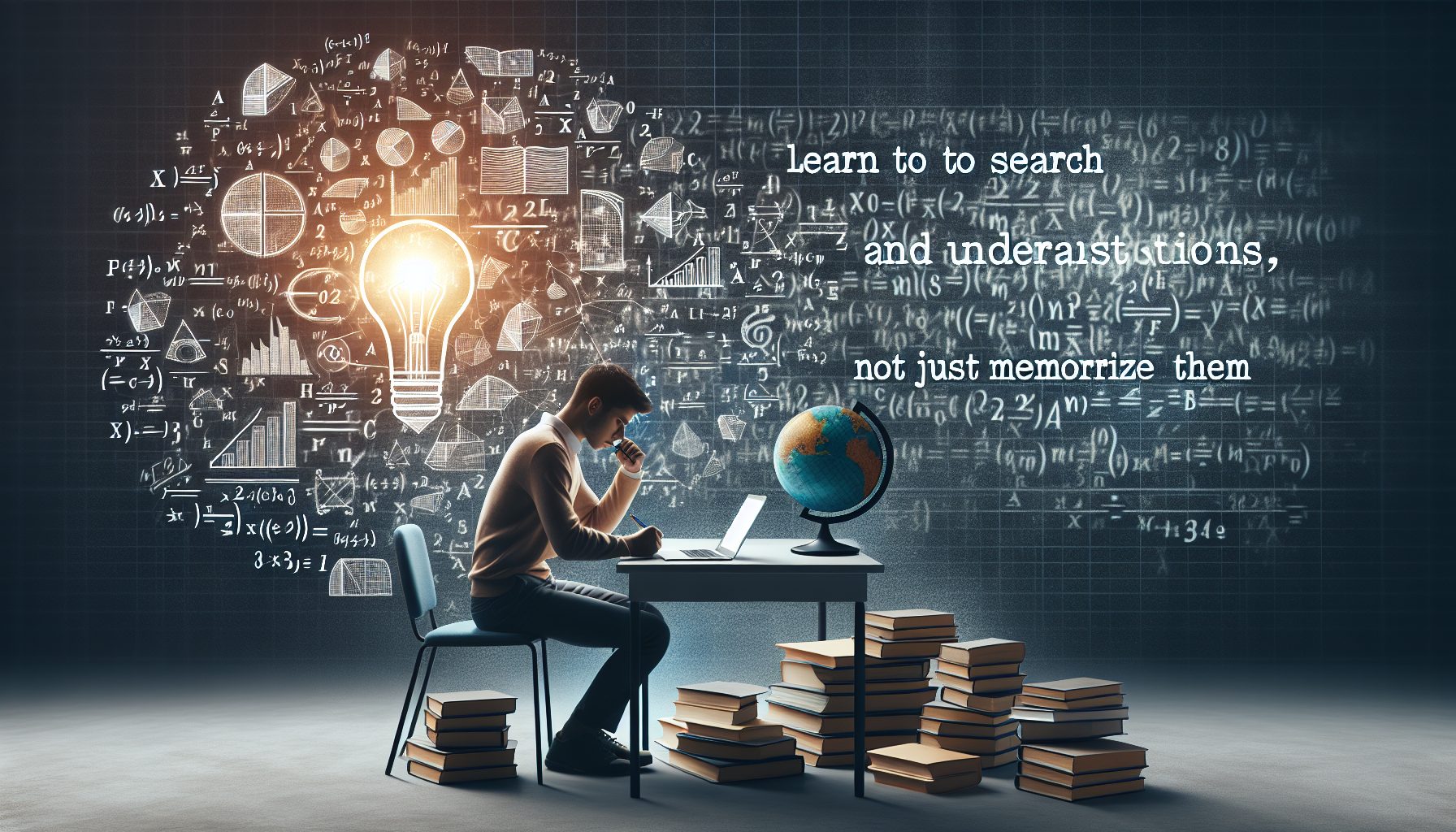 Учись искать и понимать решение, а не просто запоминать
