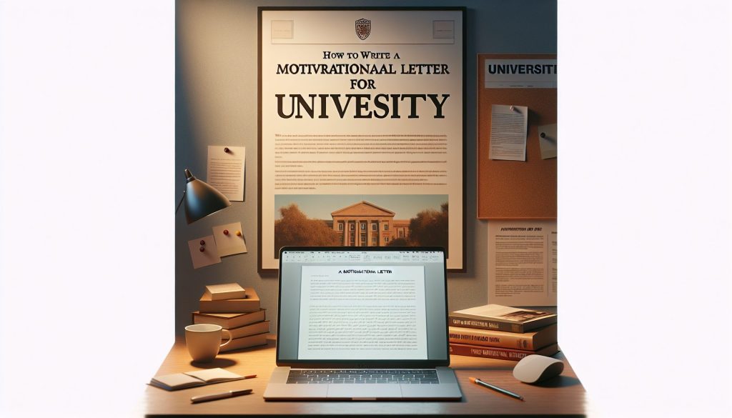 Как составить мотивационное письмо в вуз