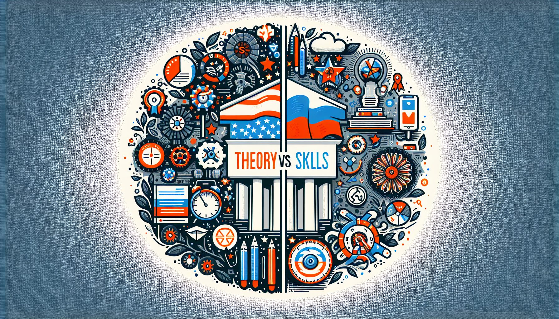 Содержание: теория против навыков