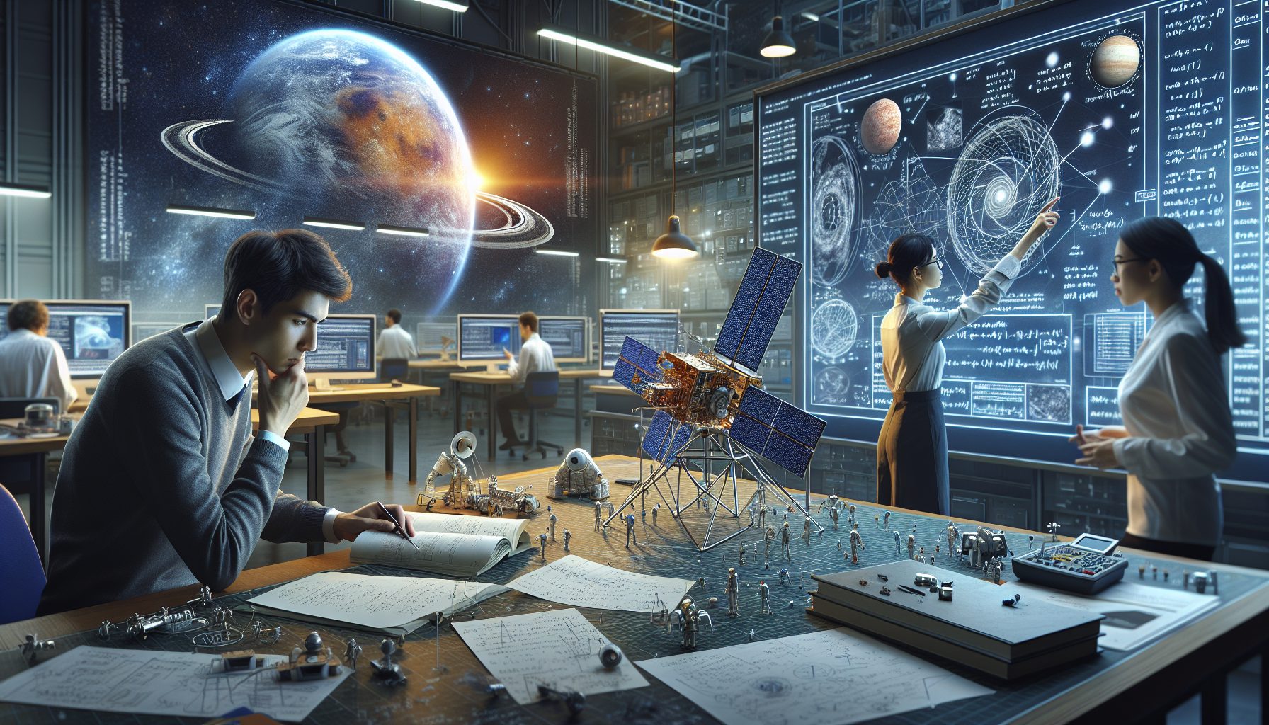 Что изучают будущие «космические» специалисты