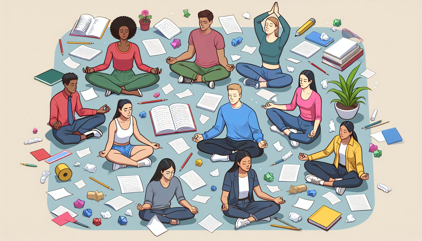 Управление стрессом и фокус на процессе