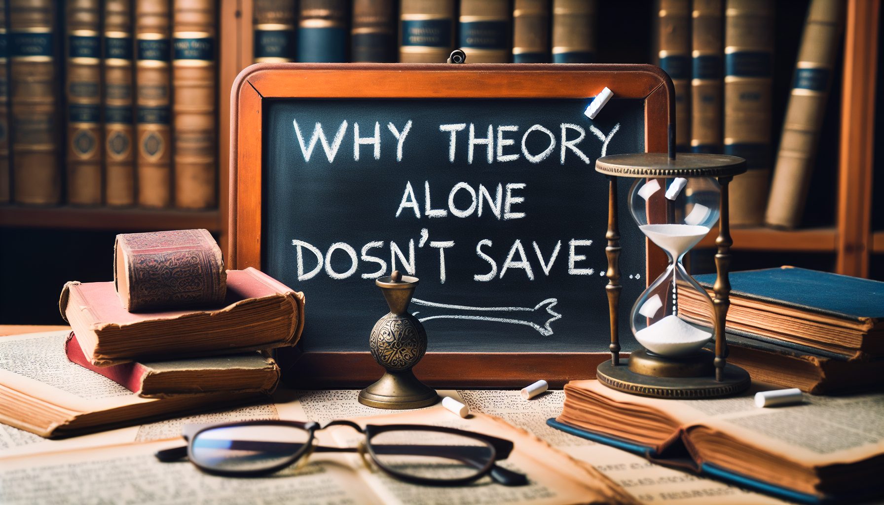 Почему теория сама по себе не спасает