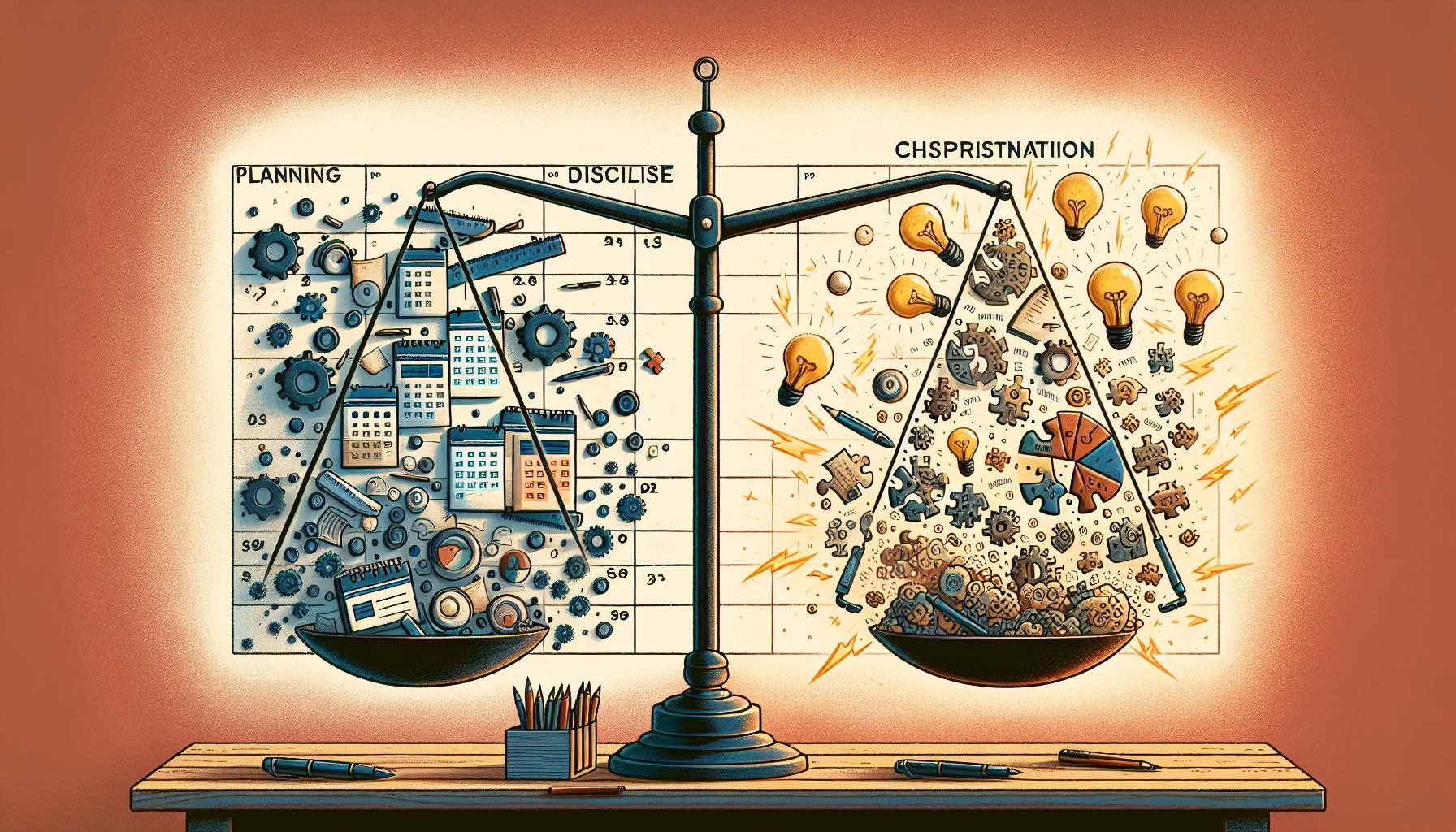 План и дисциплина против хаоса вдохновения