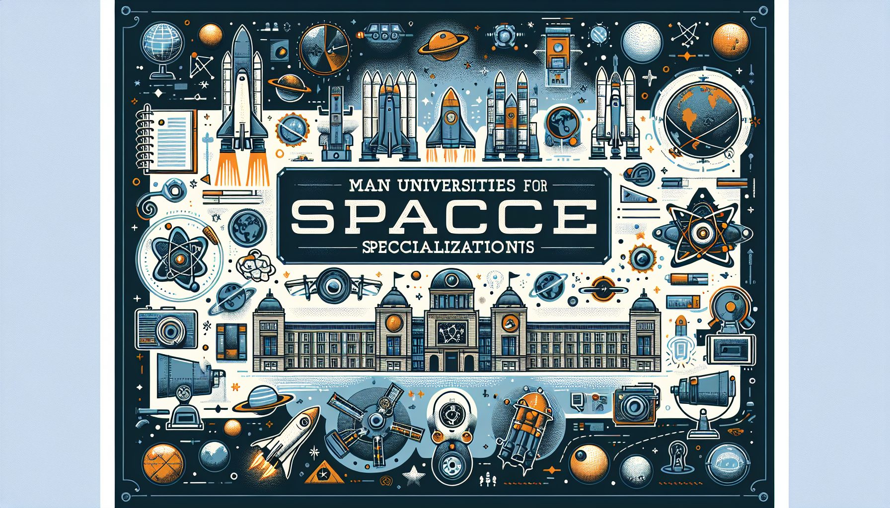 Основные университеты для космических специальностей