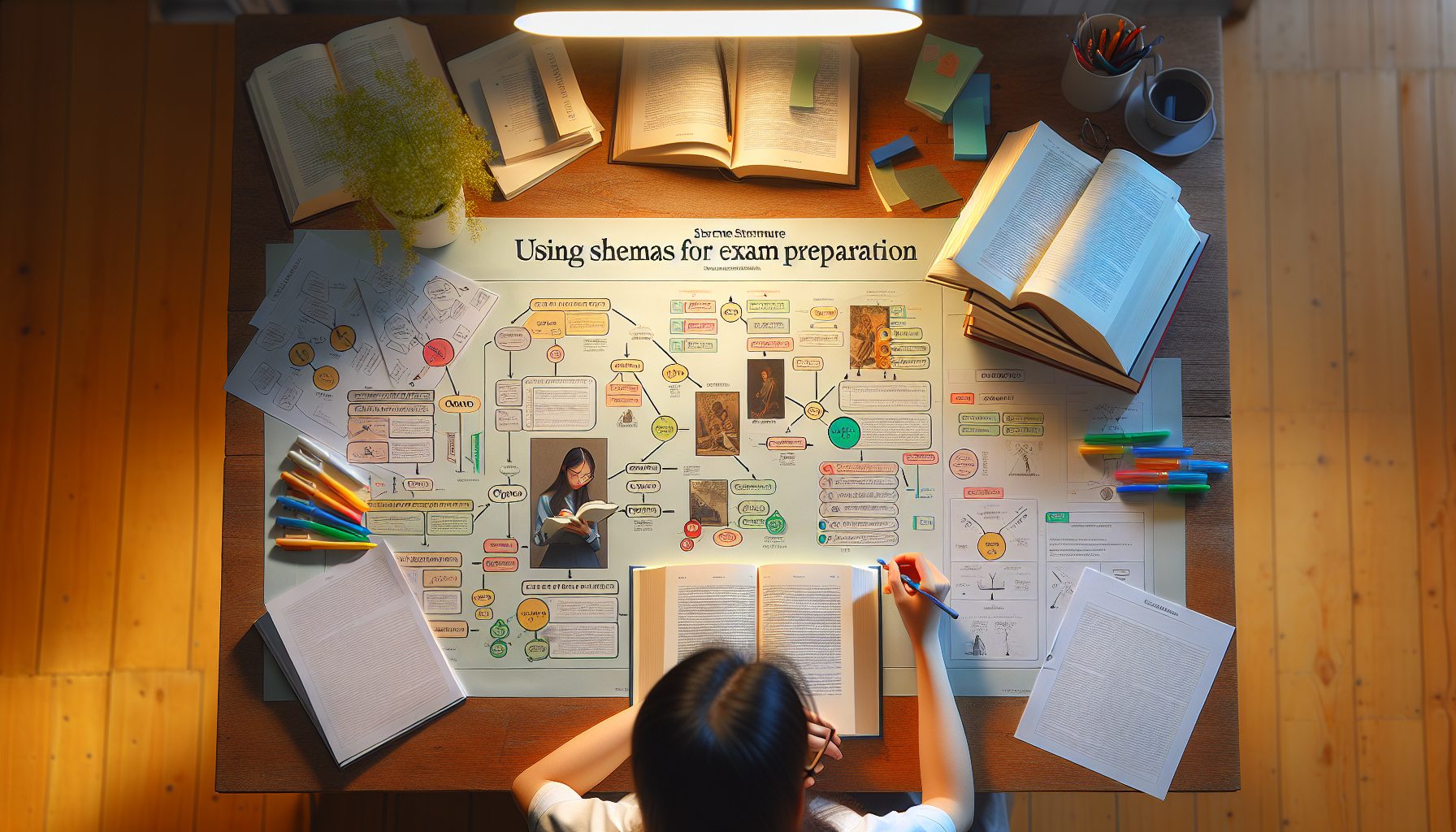 Как использовать схемы при подготовке к экзаменам
