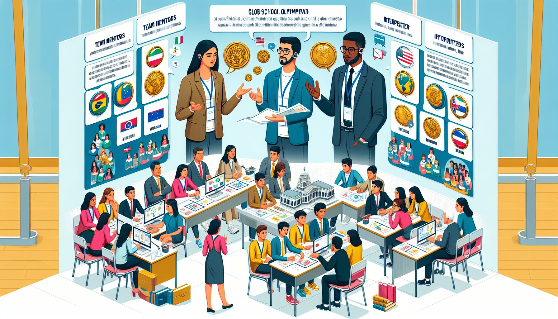 Роль командных наставников и переводчиков