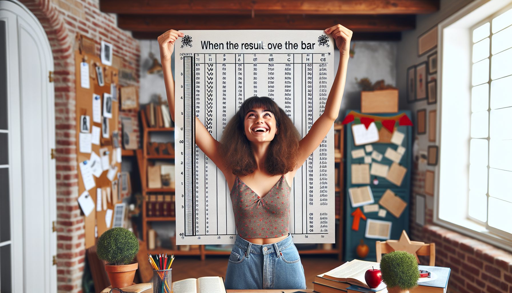 Когда результат выше планки