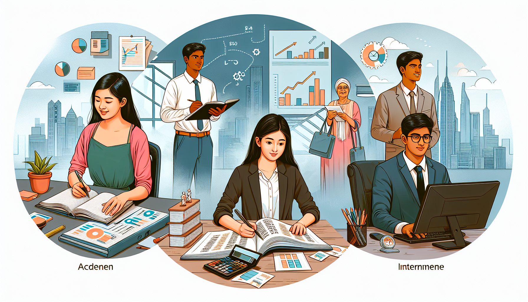 Как человек становится бухгалтером