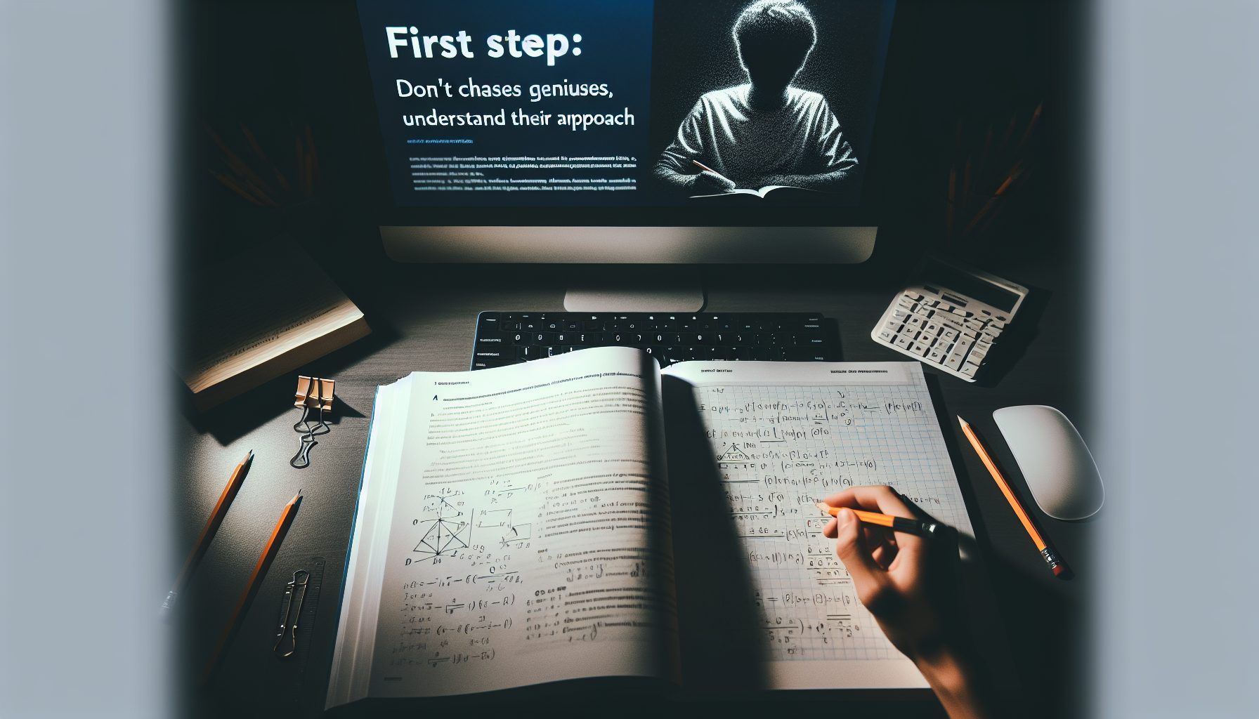 Первый шаг: не гнаться за гениями, а понять их подход
