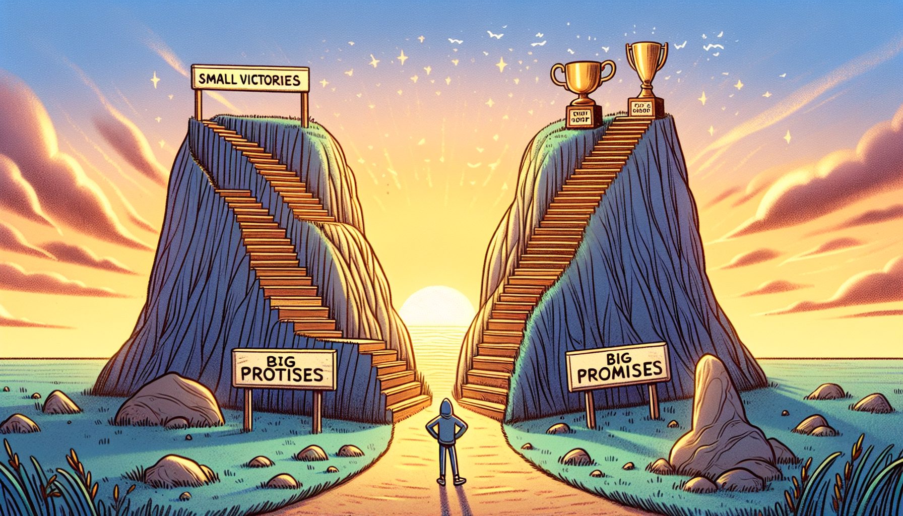 Как строить доверие к себе: маленькие победы против больших обещаний