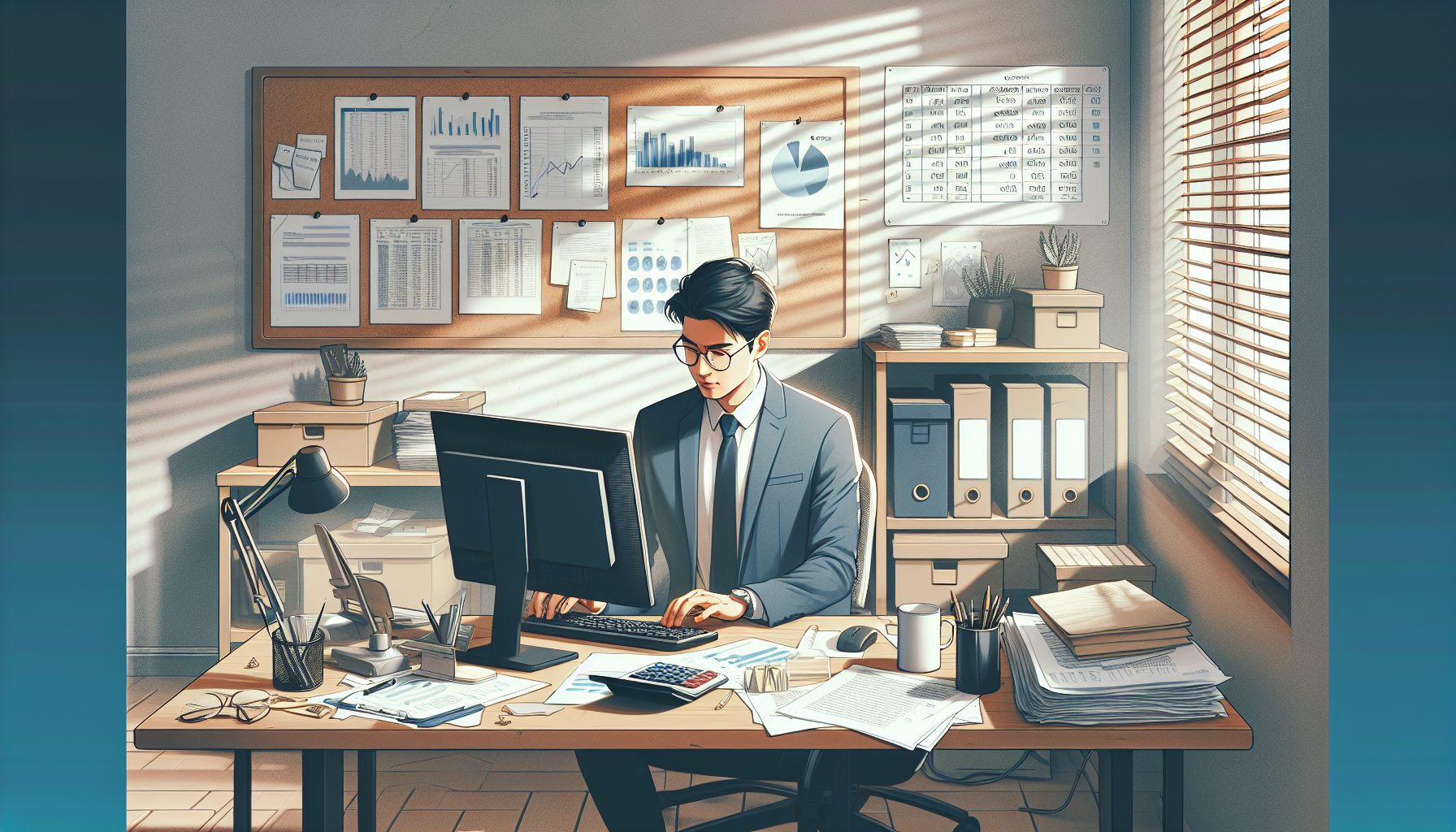 Типичный день в жизни бухгалтера