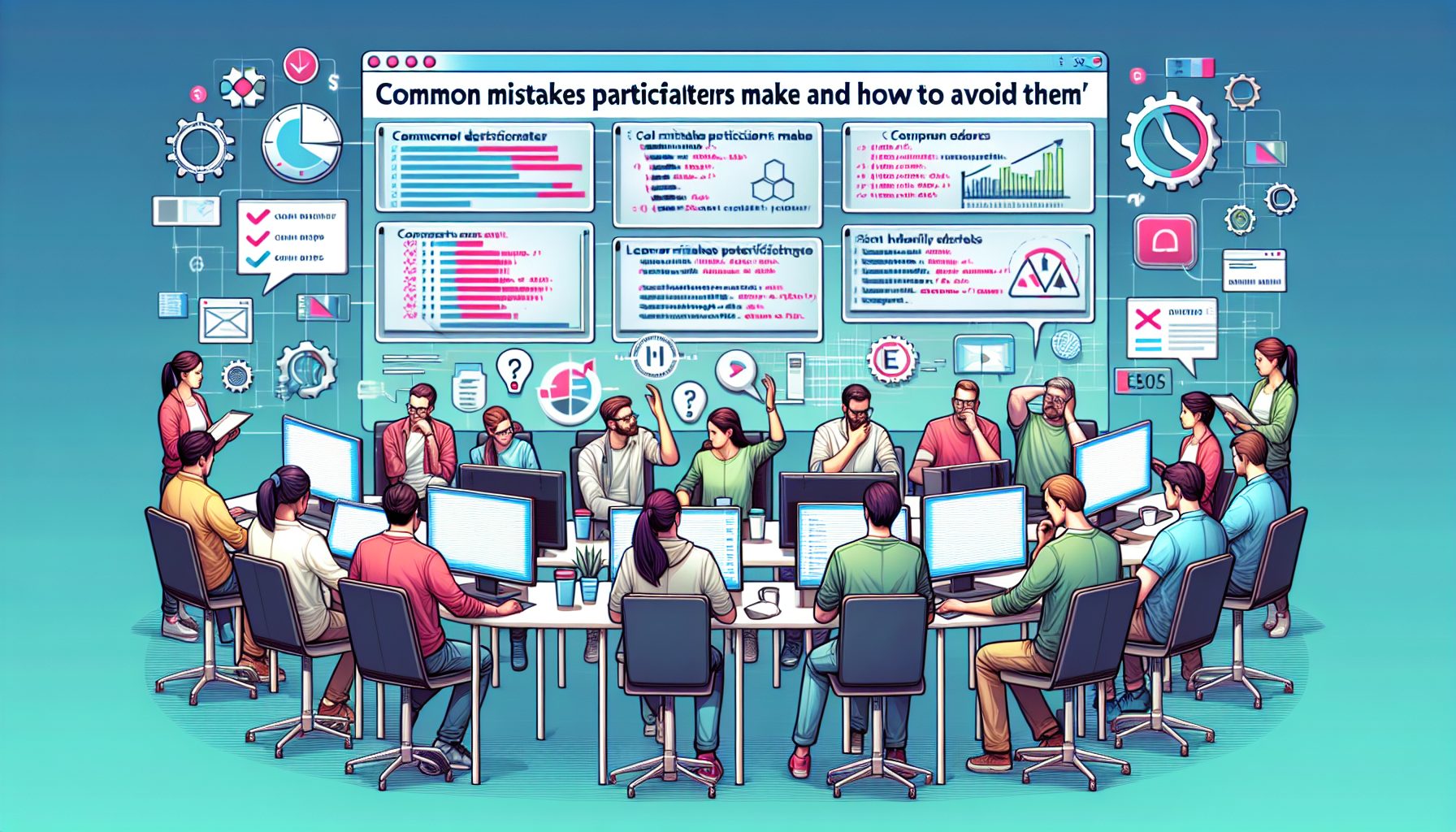 Типичные ошибки участников и как их избежать