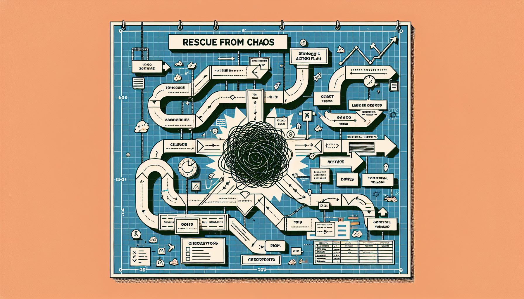 План действий: структура спасает от хаоса